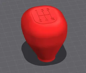 5 speed manual transmission shift knob handle