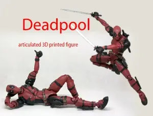 Deadpool 1/12 articulated action figure