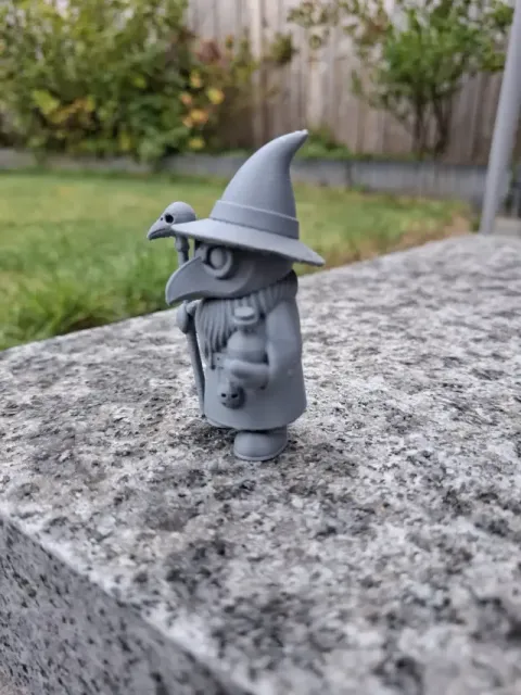 Plague Doctor Gnome – Tiny Keeper of Cures — Image 3 of 6