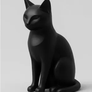 Cute Modern cat figurine