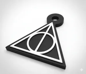 Harry Potter Keychain (multicolor - No AMS/CFS)