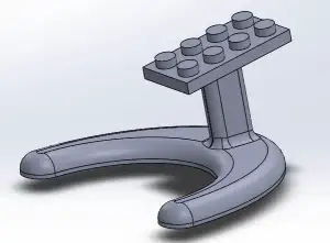 Lego Stand for Star Wars 10°