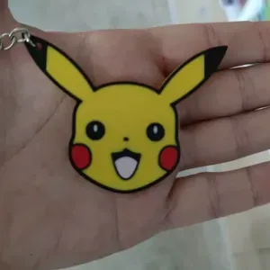 Pikachu 3D Face Keychains