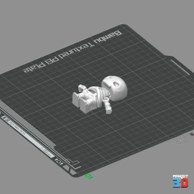 3D Printable Skull Boy — Фото 5 из 7
