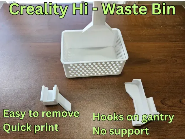 Waste bin - poop bin for Creality Hi — Фото 3 из 9