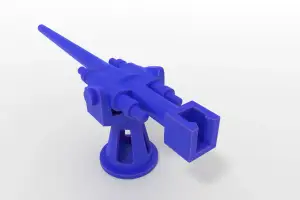 French naval guns Canon de 65 mm Modele 1891