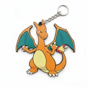 Pokémon Charizard 3D Print Keychain