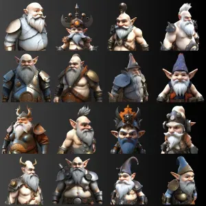 Dwarven Warriors Ultimate Collection: Fantasy Character Mod
