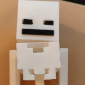 Minecraft Skeleton – 3D Printable Mob Model