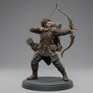 Zodiac Inspired 3D Collectibles Sagittarius Male Character
