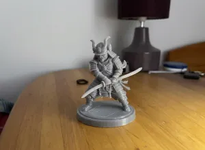 Samurai Warrior Fantasy Figurine