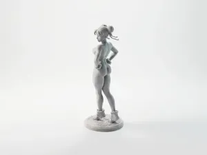 Chun Li Figurine Gaming Collectible 3D Printable