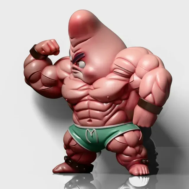 Muscular Patrick Sponge Bob — Фото 2 из 7