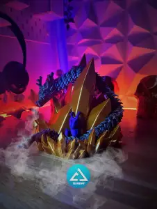 Articulated Dragon Display Stand