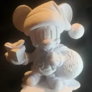 Mickey Santa
