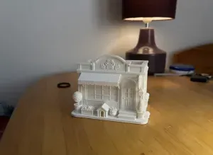 Miniature Veterinary Clinic Storefront