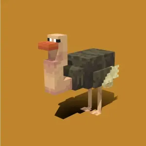 Minecraft Ostrich