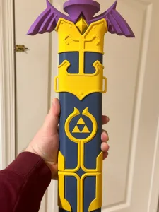 Legend of Zelda Master Sword Scabbard (BOTW) (TOTK)