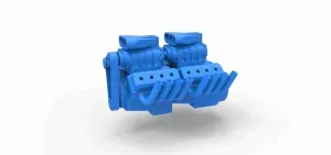 Engine 2 V8 Version 1 Scale 1:25