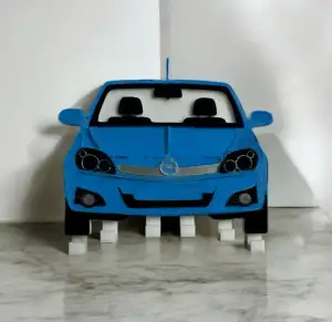 OPEL TIGRA TWIN TOP KEY HOLDER – 3D PRINTED KEY RACK