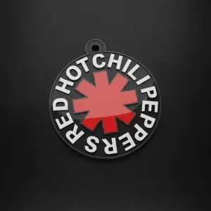 RED HOT CHILI PEPPERS - KEYCHAIN - 3 COLOURS