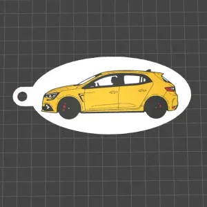 Renault Megane RS Keychain