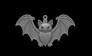 Free Halloween Bat Wall Decor STL