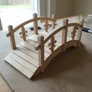 RPG Wooden Fleur de Lis Bridge Terrain