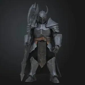 Fantasy Knight Figurine