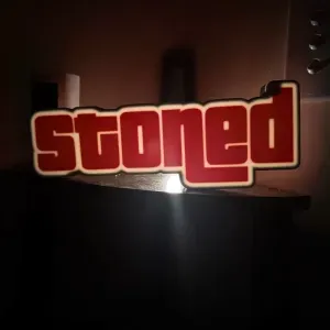STONED – GTA STYLE LED LIGHTBOX