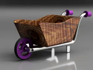 Wheelbarrow Planter