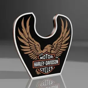 Harley Davidson Eagle LED Lightbox