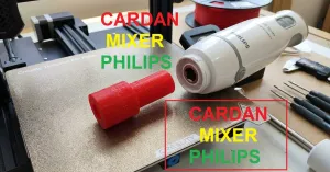 Cardán de Repuesto para Minipimer / Multiprocesadora Mixer