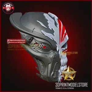 Predator Hollow Ichigo Mask - Bleach Wearable Cosplay Mask