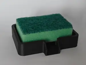 Self-Draining Sponge & Soap Holder | Aerated