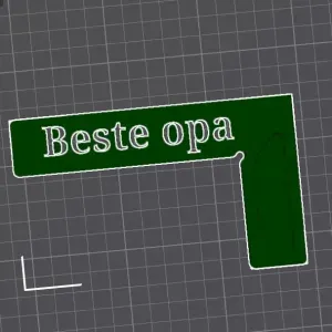 Perfect opa cadeau! Winkel Haak met beste opa erin!