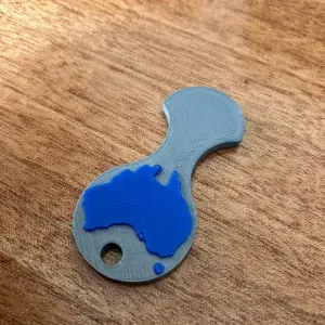 Aussie Trolley Coin Token Removable
