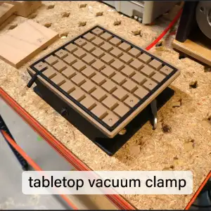 Vacuum Clamp Workbench  / Tabletop Suction for Woodworkers