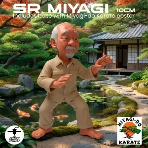 SR. MIYAGI Karate Kid Figure