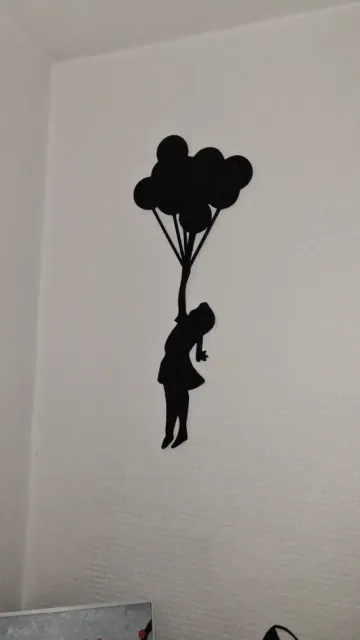 Banksy Flying Balloons Girl – Wall Art Print — Фото 3 из 3