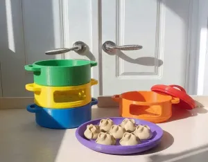 Игрушечный набор мантоварок с мантышками 🥟