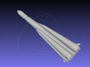 Vostok K Rocket Model