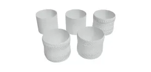 (SET OF 5) LAMPSHADES WITH HOLDER / WITH CLICK MECHANISM
