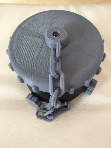 Steampunk waterproof container