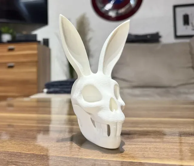 BUNNY SKULL / A UNIQUE EASTER DECORATION — Image 3 of 5
