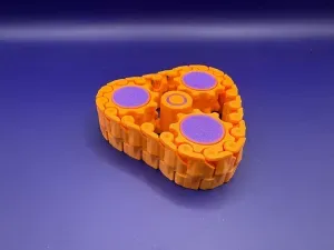 3 gear fidget ROLLER