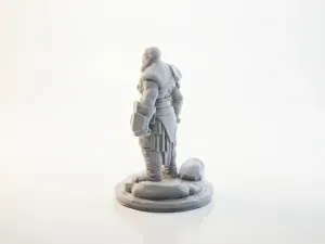 Kratos Figurine Gaming Collectible 3D Printable