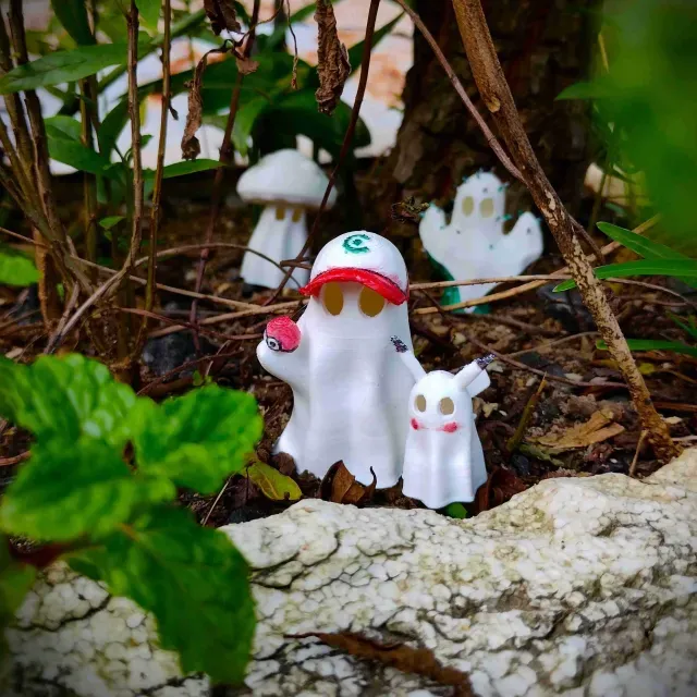 HALLOWEEN SPECIAL CUTE LITTLE GHOSTS — Фото 2 из 7