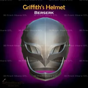 Griffith Helmet Cosplay Berserk - STL File