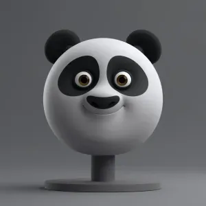 Panda Po Headphone Holder – Kung Fu Panda Inspired